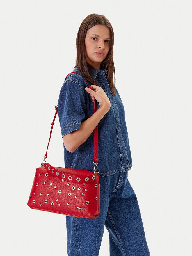 Desigual Táska Desigual 25SAXPAN Piros