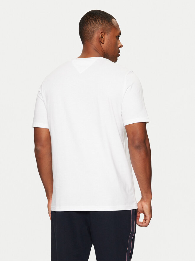 Tommy Hilfiger Tommy Hilfiger Camiseta MW0MW38980 Blanco Regular Fit
