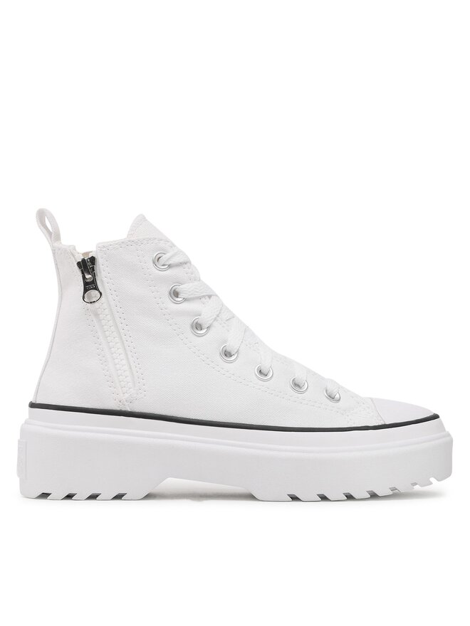 Converse Sneakers aus Stoff Converse Chuck Taylor All Star Lugged Lift Hi A03012C Weiß
