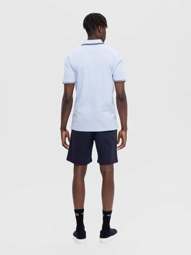 Selected Homme Selected Homme Polo 16087840 Γαλάζιο Regular Fit