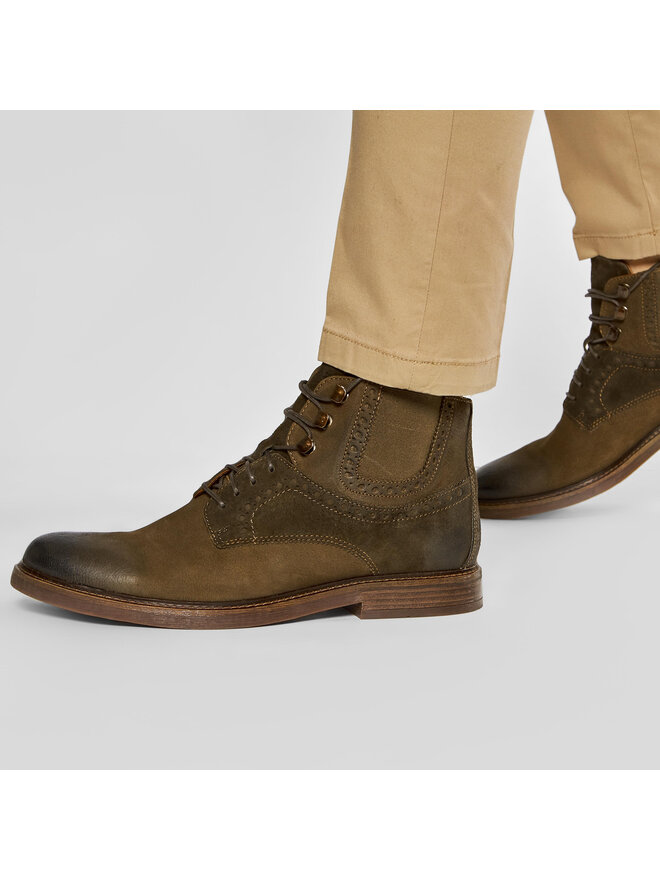 QUAZI Botines planos QUAZI QZ-12-05-000788 Verde