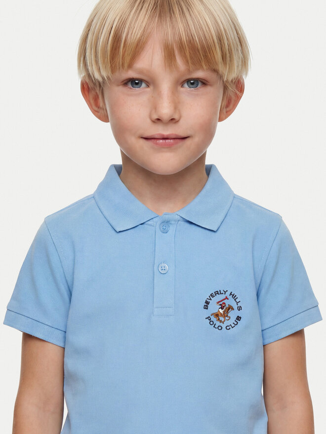 Beverly Hills Polo Club Beverly Hills Polo Club Poloshirt P-SS26B-P42560 Blau Regular Fit