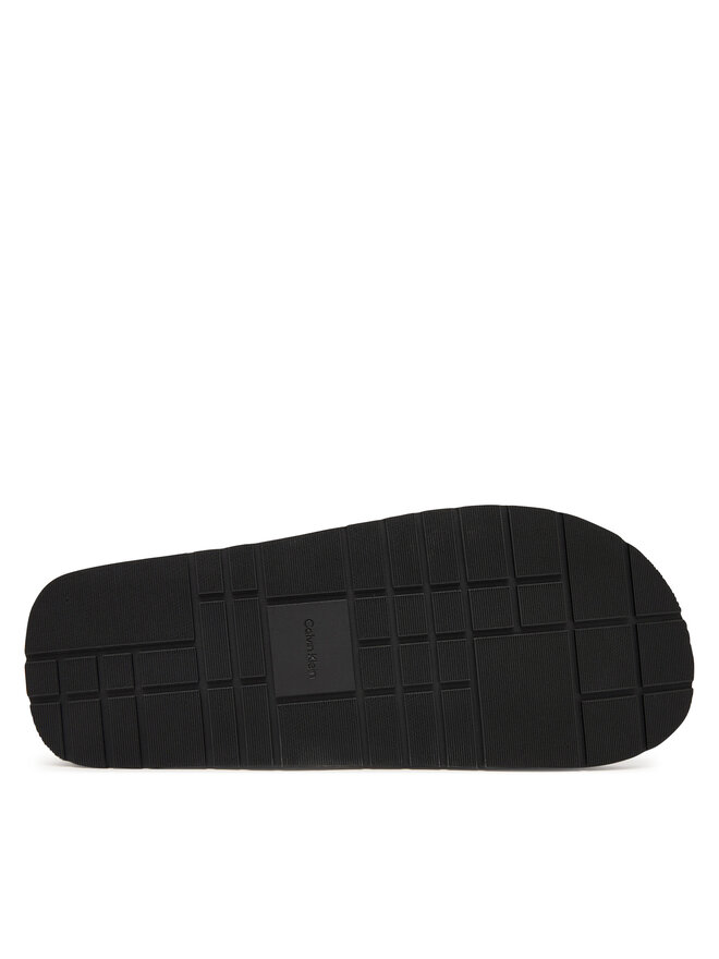 Calvin Klein Pantoletten Calvin Klein Ess Diecut Xcross Wb Aop HM0HM02093 Schwarz