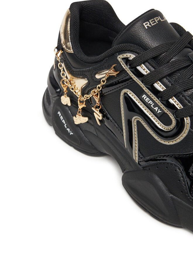 REPLAY Sneakersy REPLAY GWS9N .000.C0013L Černá