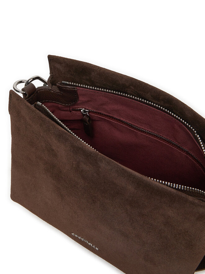 Coccinelle Handtasche Coccinelle P6P Boheme Suede Bimaterial E1 P6P 58 01 01 Braun