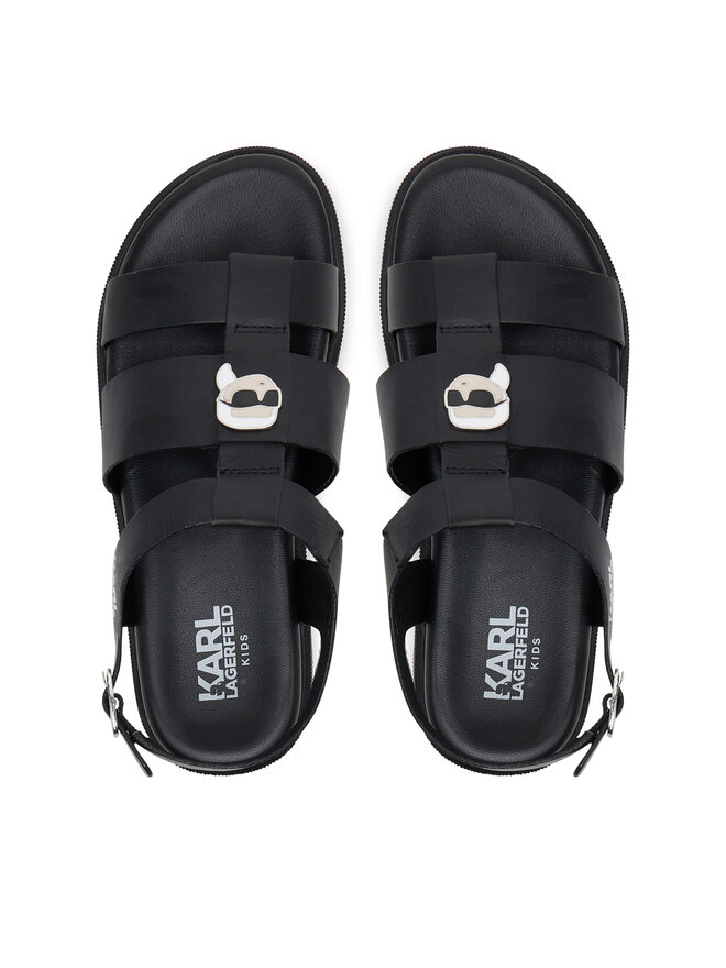 Karl Lagerfeld Kids Szandál Karl Lagerfeld Kids Z30372 S Fekete