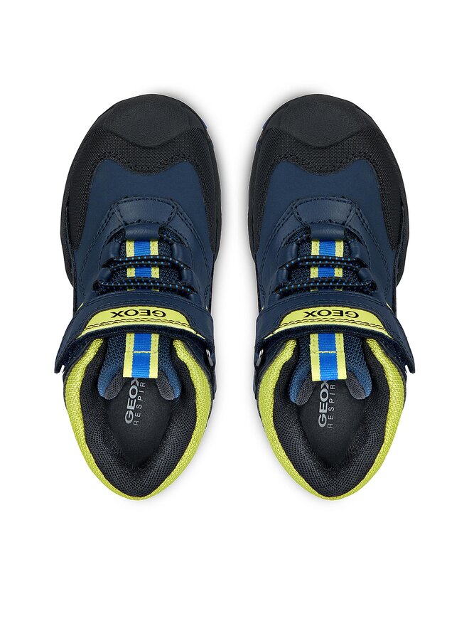 Geox Sněhule Geox J New Savage Boy B A J261WB 050BU CF43S M Tmavomodrá