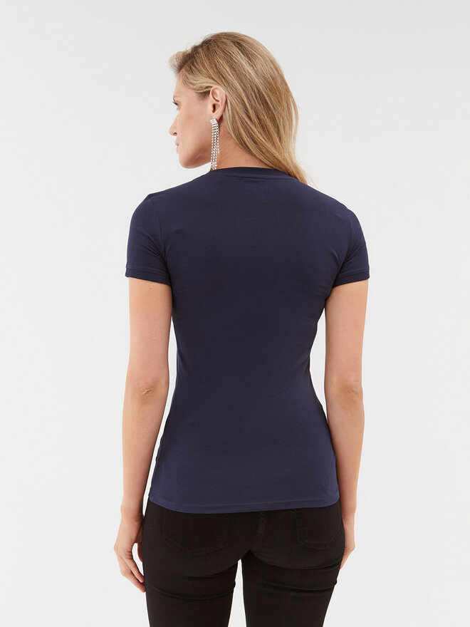Guess Guess Футболка W2YI45 J1314 Cиній Slim Fit