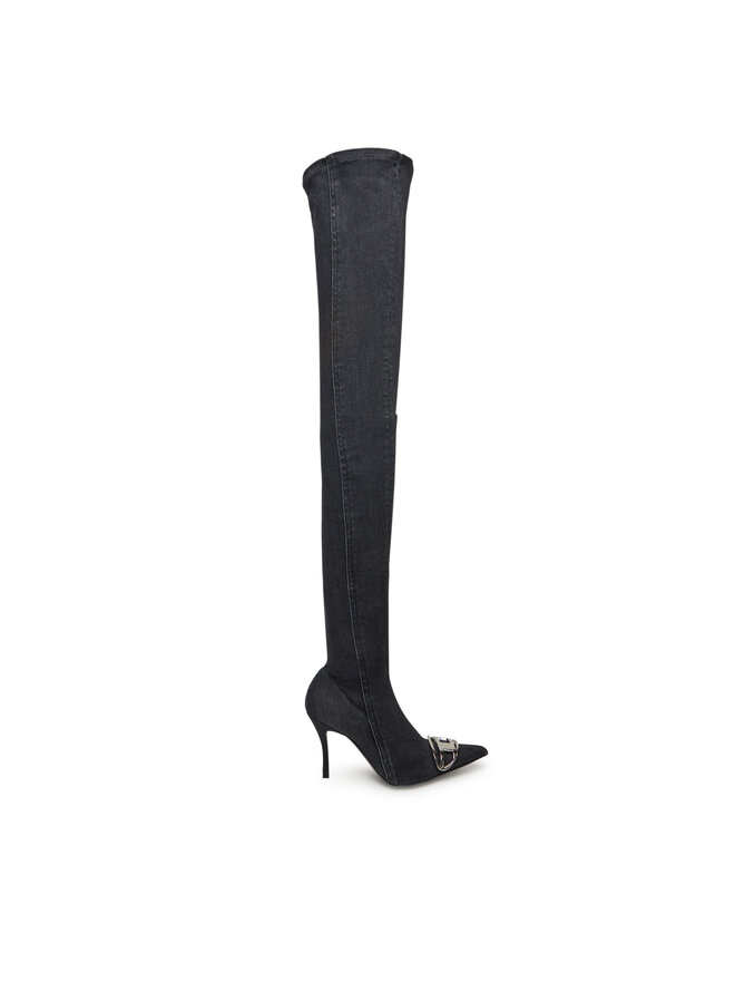 Diesel Overknees Diesel D-Venus Tbt D Y03316P6901 T8013 Schwarz