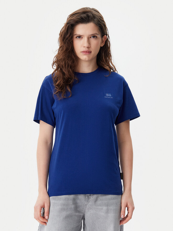Napapijri Napapijri Camiseta S-Nina NP0A4H87 Azul Regular Fit