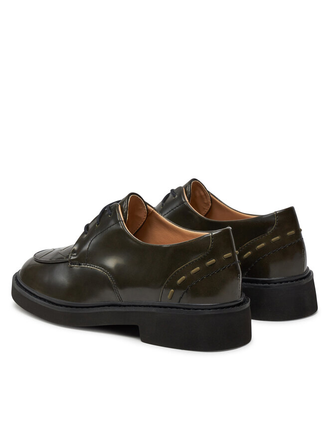 Clarks zapatos Oxford Clarks Splend Weave 26176808 Negro