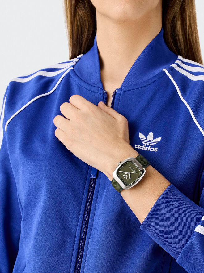 adidas Uhr adidas Retro Wave One AOSY24526 Grün