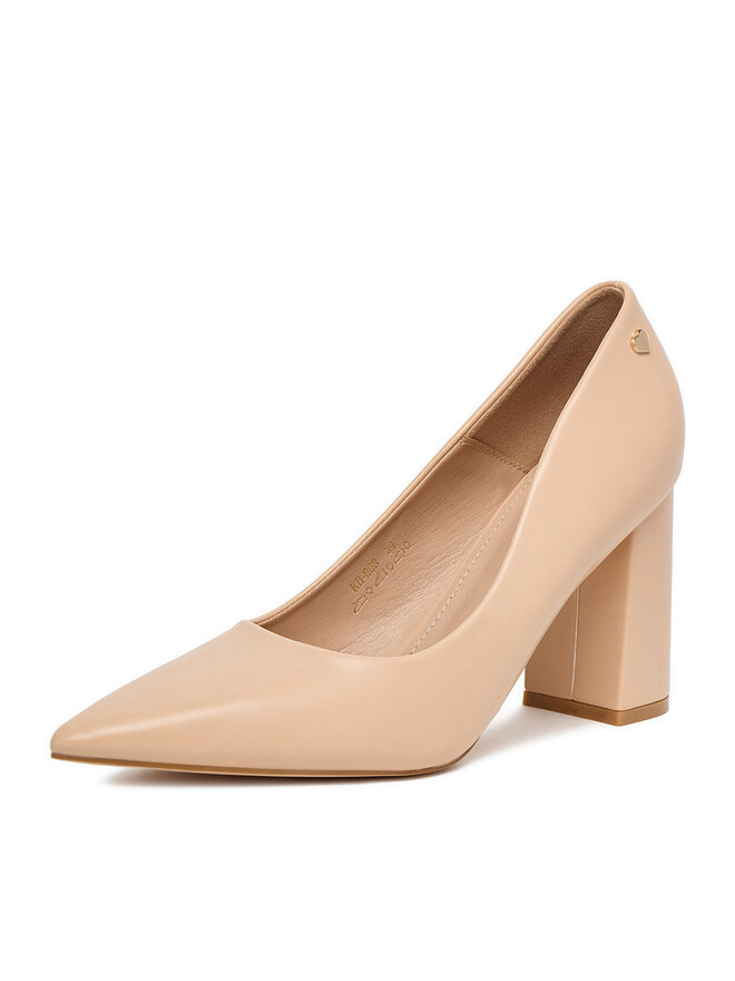 DeeZee Pumps DeeZee KB-008 Beige