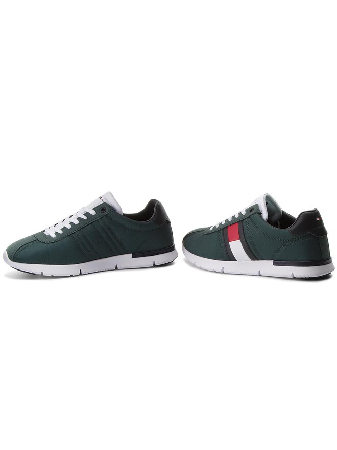 Sneakers Tommy Hilfiger Retro Lightweight Sneaker FM0FM01329 Grun eschuhe