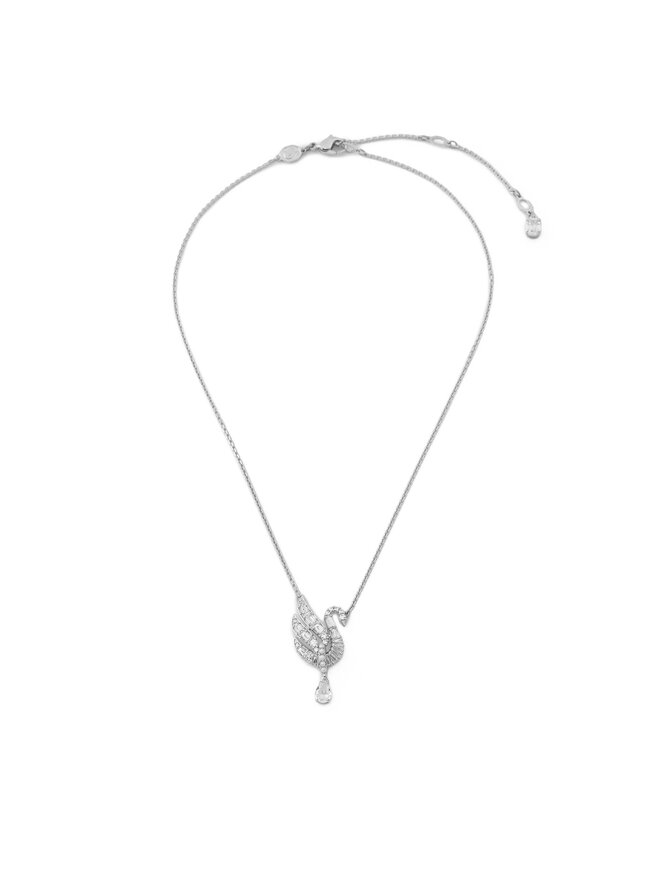Swarovski Намисто Swarovski Swan 5723387 Срібний
