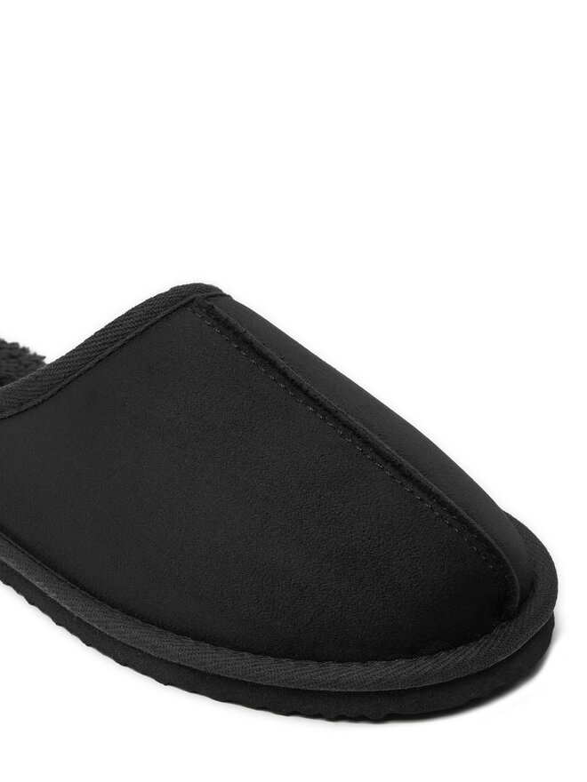 Jack&Jones Papucs Jack&Jones Jfwdudely Microfiber 12170309 Fekete