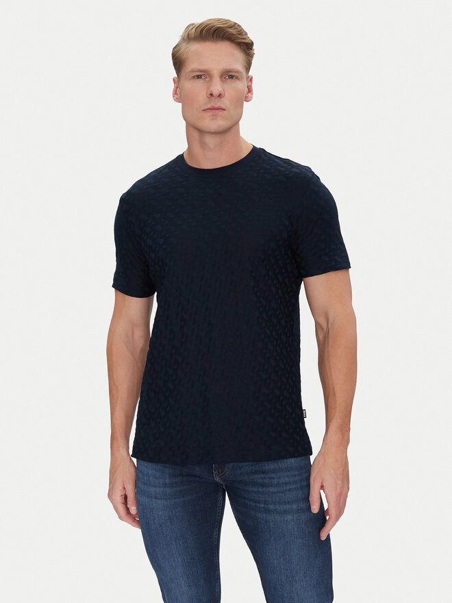 BOSS BOSS T-Shirt H-Thompson 80 50537131 Dunkelblau Regular Fit