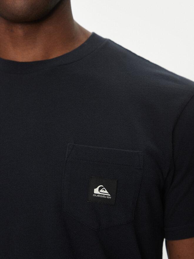 Quiksilver Quiksilver Majica EQYZT08035 Črna Regular Fit