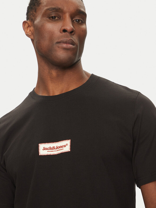 Jack&Jones Jack&Jones T-Shirt Split 12273182 Μαύρο Regular Fit