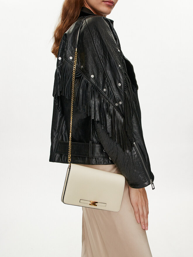 Elisabetta Franchi Handtasche Elisabetta Franchi BS-45F-41E2-V550 Écru