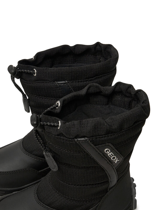 Geox Μπότες Χιονιού Geox J Himalaya Boy B Abx J26FRA 0FU54 C9999 M Μαύρο