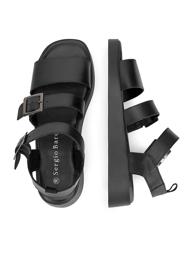 Sergio Bardi Босоніжки Sergio Bardi WI16-D1081-01SB Чорний