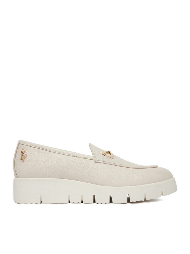 U.S. Polo Assn. Halbschuhe U.S. Polo Assn. EO-NOVA001W/6L1 Écru