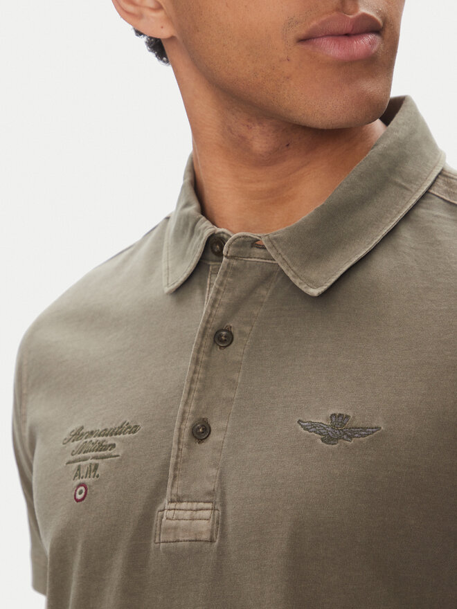Aeronautica Militare Aeronautica Militare Polo 251PO1852J677 Caqui Regular Fit