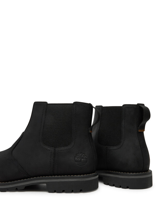 Timberland Μποτάκια με λάστιχο Timberland Larchmont TB1A2NHW0151 Μαύρο