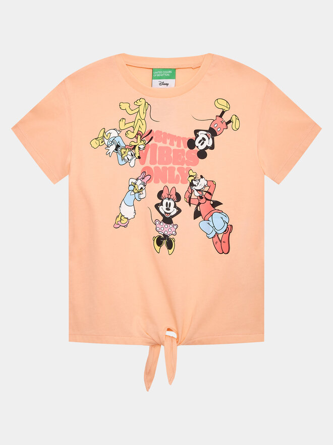 United Colors Of Benetton United Colors Of Benetton Футболка 3096G10B1 Рожевий Regular Fit