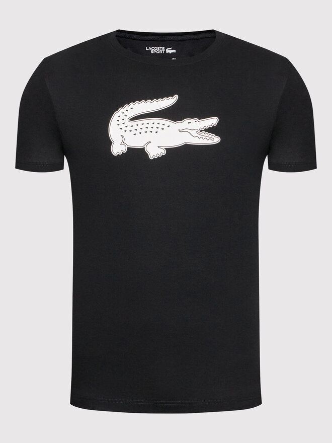 Lacoste Lacoste T-Shirt TH2042 Schwarz Regular Fit