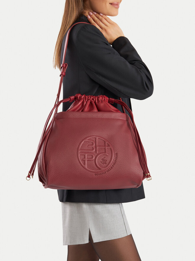 Beverly Hills Polo Club Дамска чанта Beverly Hills Polo Club BHPC-K-039-06 Червен