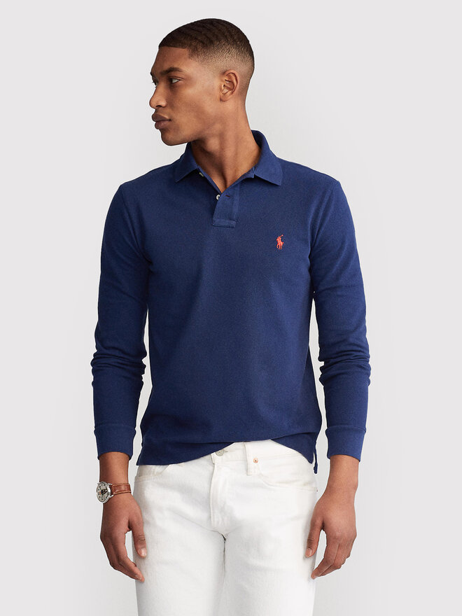 Polo Ralph Lauren Polo Ralph Lauren Poloshirt 710681126038 Dunkelblau Slim Fit
