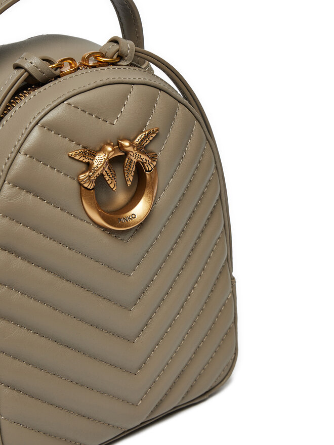 PINKO Plecak PINKO Love Click Mini Backpack . AI 24-25 PLTT 103614 A1J2 Beżowy