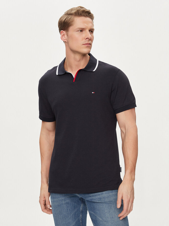 Tommy Hilfiger Tommy Hilfiger Pólóing MW0MW34772 Sötétkék Regular Fit