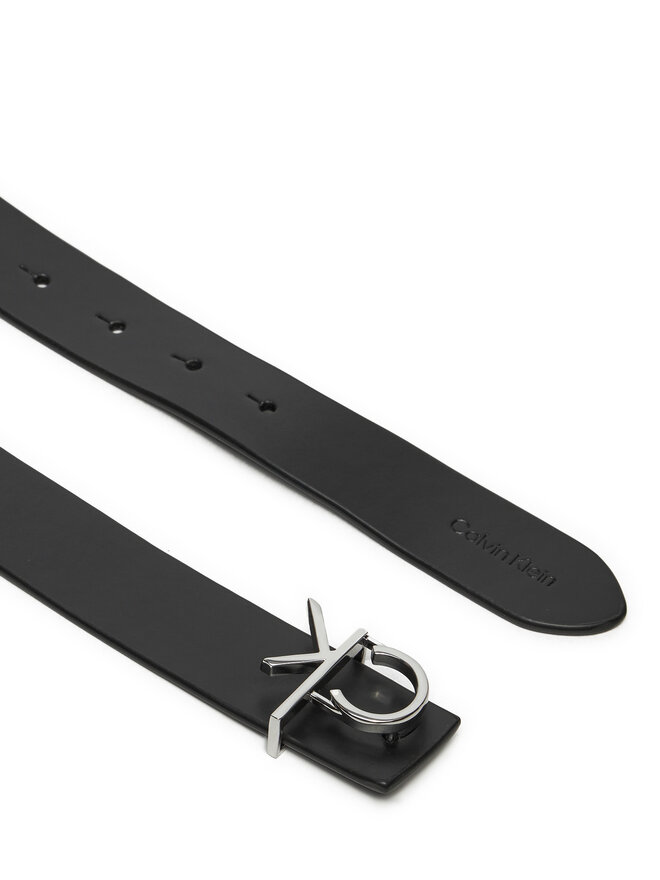 Calvin Klein Moteriškas Diržas Calvin Klein Ck Logo Reversible Belt 3.0 K60K613074 Juoda