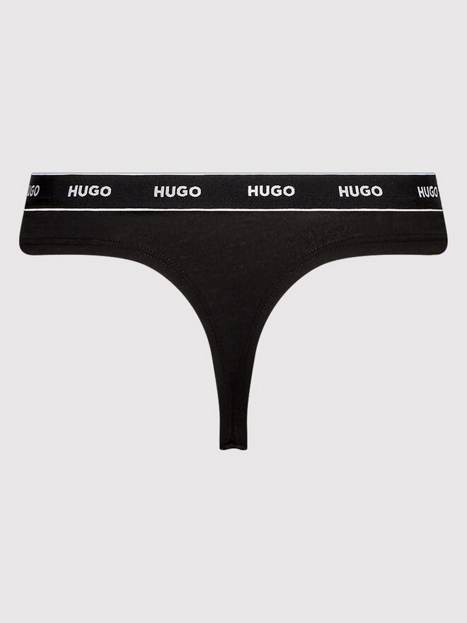 HUGO Hugo Набір з 3 пар стрінгів 50469681 Чорний