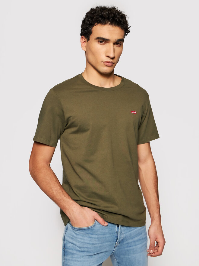 Levi's® Levi's® Marškinėliai Original Housemark 56605-0021 Žalia Standard Fit
