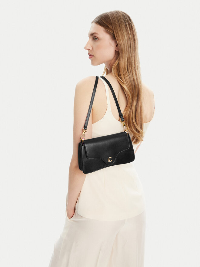 Coccinelle Handtasche Coccinelle SSK Coccinelle C-Me Calf Cock E5 SSK 27 01 01 Schwarz