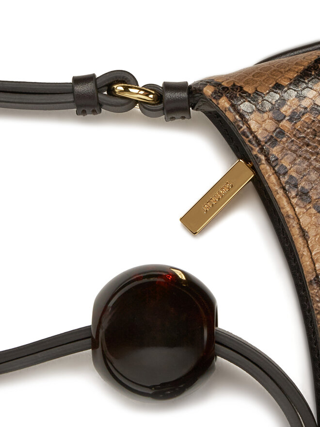 JACQUEMUS Geantă JACQUEMUS Le Bisou Perle 231BA057-3198 Maro