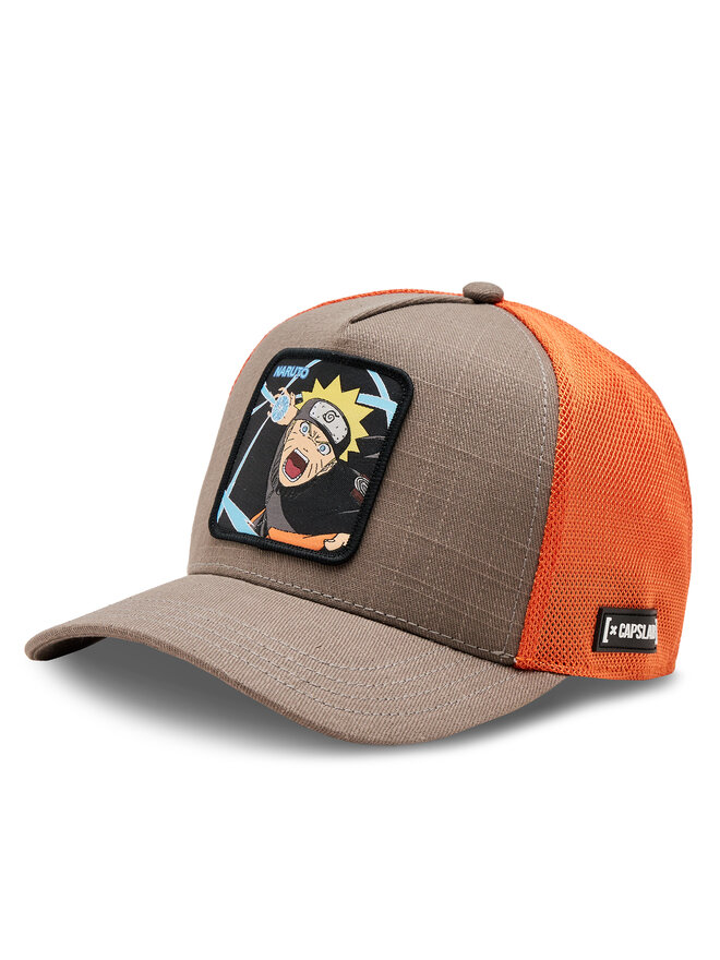 Capslab Czapka z daszkiem Capslab Naruto Capslab Trucker CL/NS2/1/CT/NSA Szary