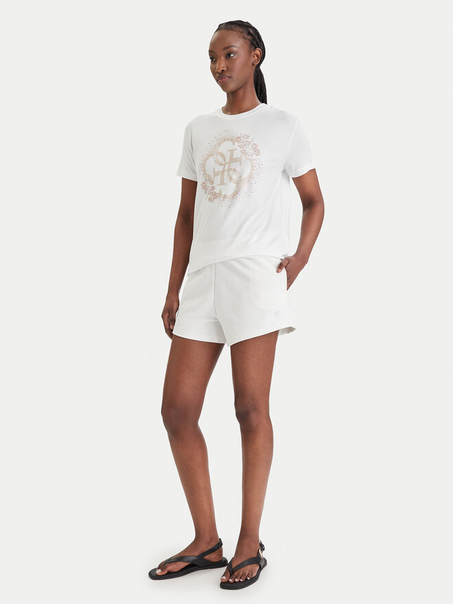 Guess Guess Футболка E6GI01 K68D2 Білий Regular Fit