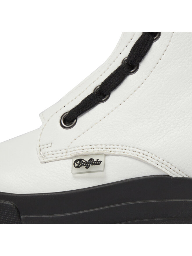 Buffalo Боти Buffalo Aspha Zip 1622314 Бял