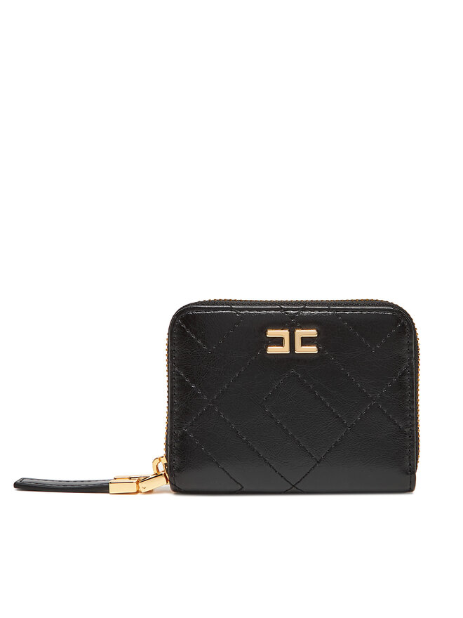 Elisabetta Franchi Мале жіноче портмоне Elisabetta Franchi PF-87A-52E2-V150 Чорний