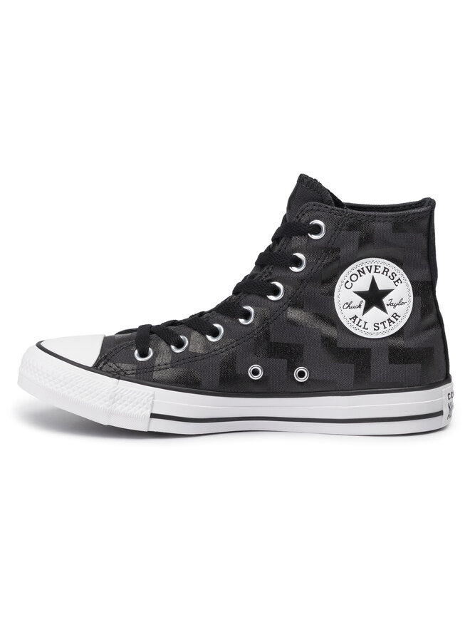 Converse Sneakers aus Stoff Converse Ctas Hi 565212C Schwarz