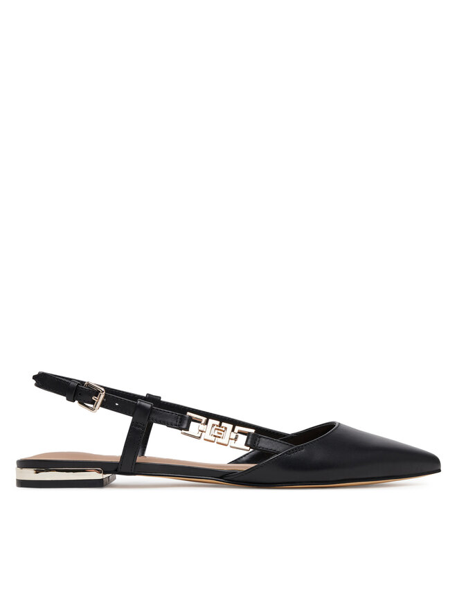 Guess Sandale Guess FLTFRA LEA05 Negru