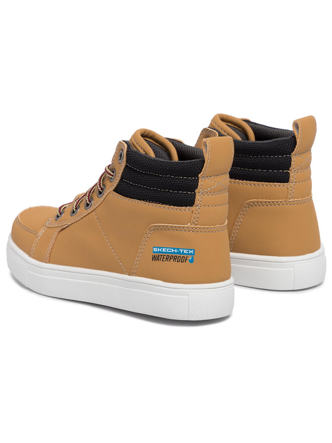 Skechers Botines planos Skechers City Point 91961L/WTN Marrón