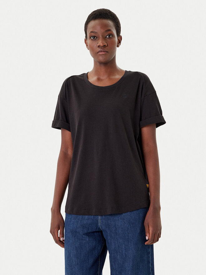 G-Star Raw G-Star Raw Camiseta Rolled Up D24524-4107 Negro Loose Fit