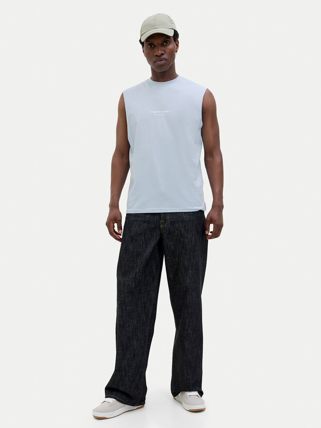 Jack&Jones Jack&Jones Tank top Vesterbro 12250430 Svijetloplava Oversize