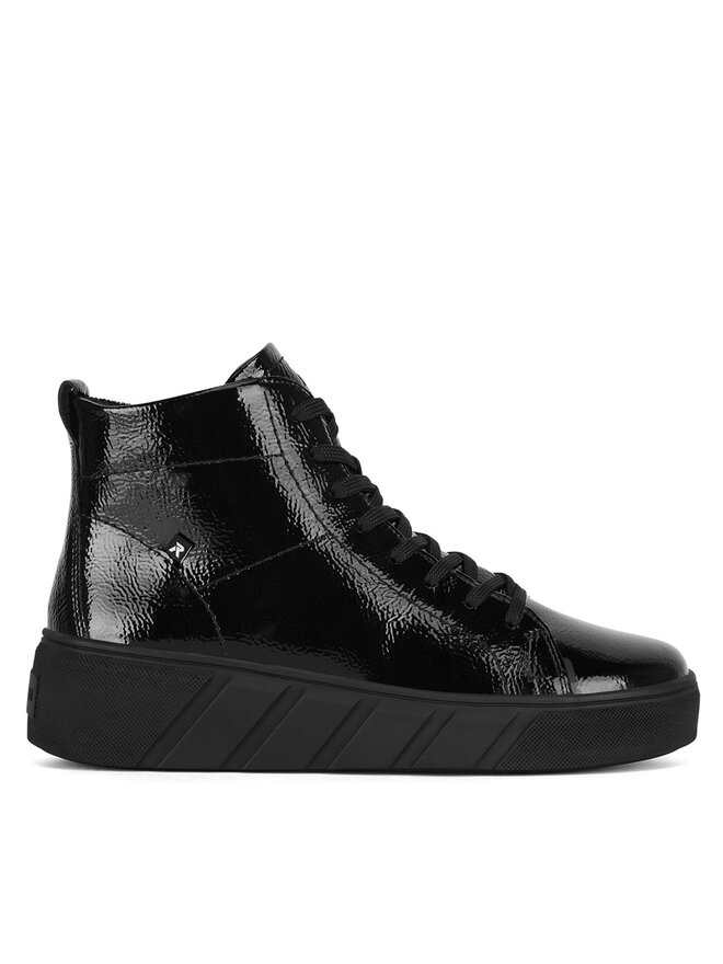 Rieker Revolution Lifestyle Μποτάκια Rieker Revolution Lifestyle W0561-01 Μαύρο